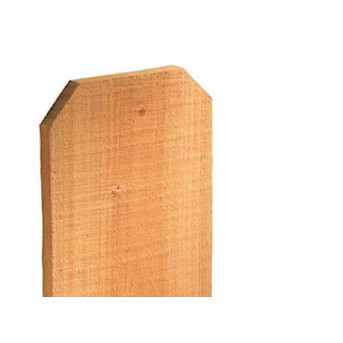 5/8-in x 5-1/2-in x 6-ft Western Red Cedar Dog Ear Fence Picket | Lowe's