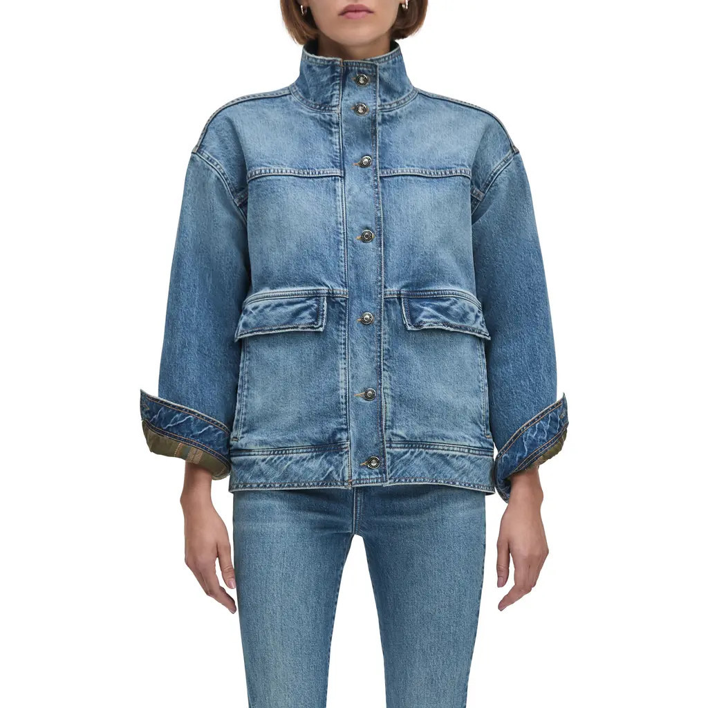 Favorite Daughter The Margot Denim Jacket in Beacon at Nordstrom, Size Small | Nordstrom