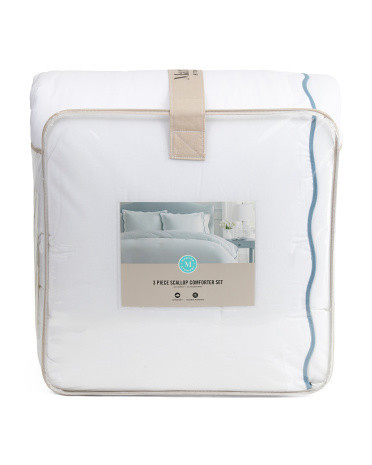 Simple Scallop Comforter Set | TJ Maxx