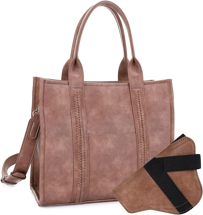JESSIE & JAMES Kathy Tote Bag With Hidden Pocket and Removable Shoulder Strap | Amazon (US)