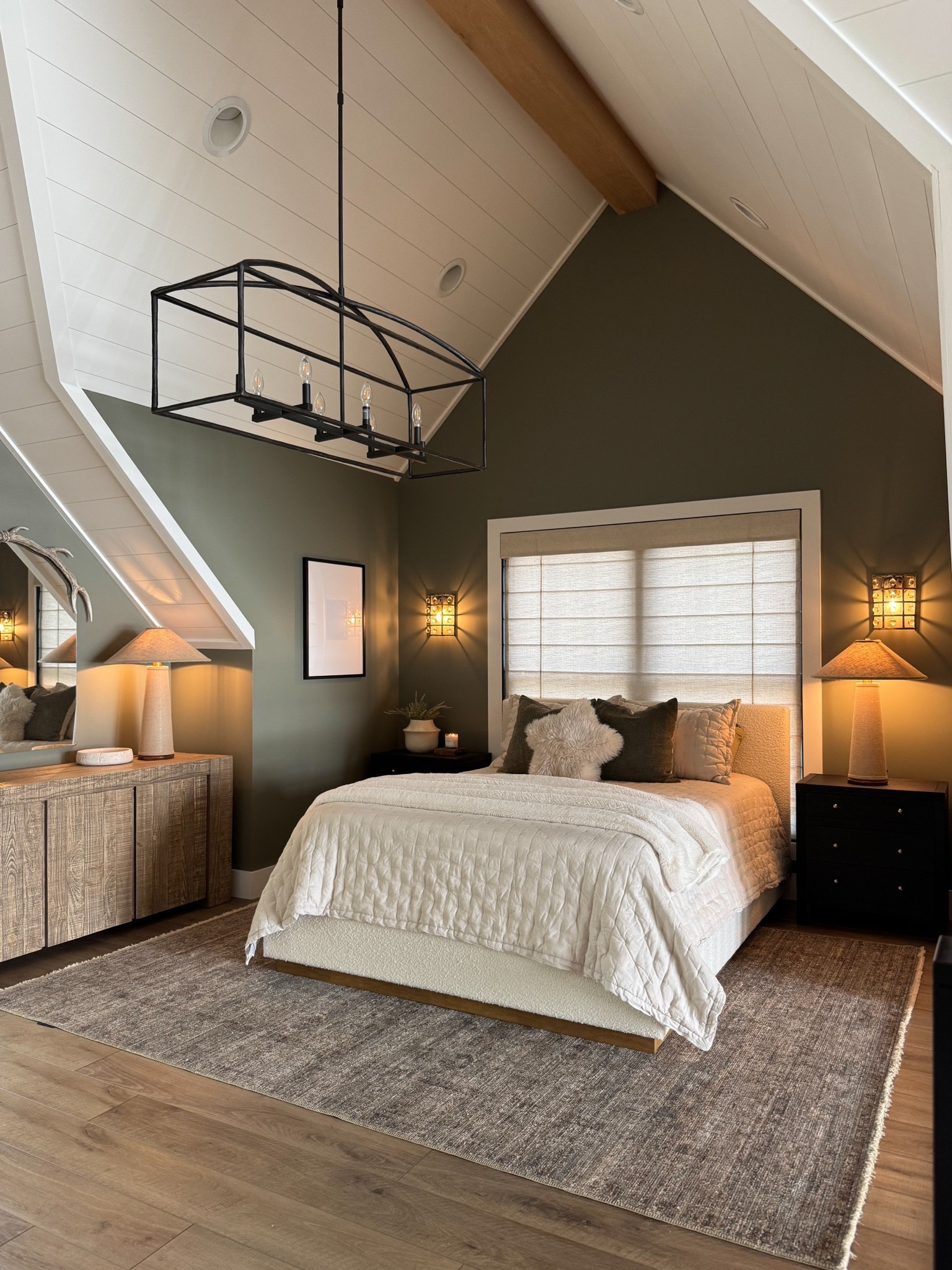 Shop everything from
Our new loft sleeping area here. The antler mirror is from
Pottery barn but unfortunately no longer available

#LTKSaleAlert #LTKHome #LTKdayinmylife
