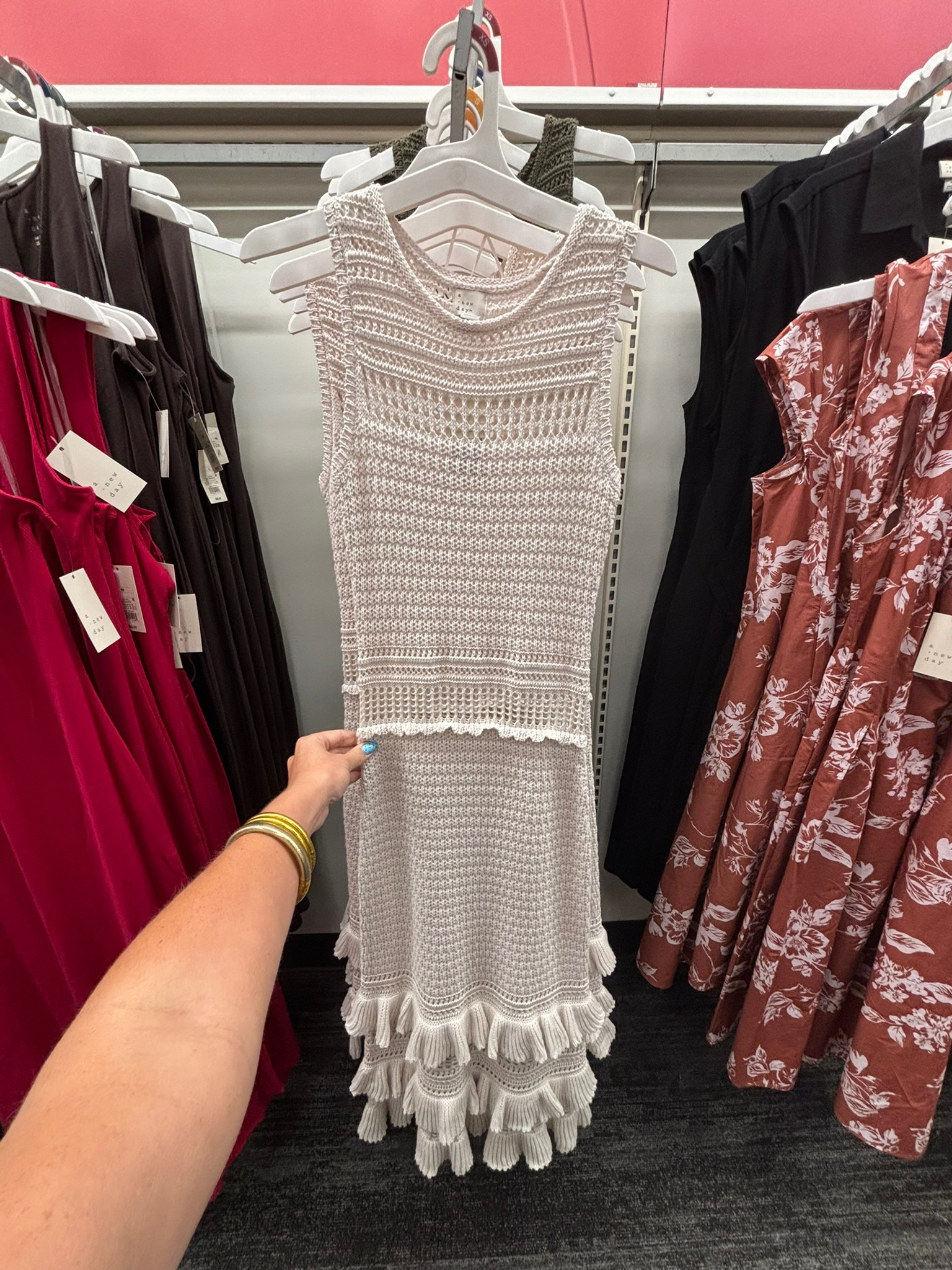 Obsessed with the cream crocheted dress!!!🤍

Spring, summer, beach vacation outfit, travel, summer dress @Target

#LTKootd #LTKSeasonal #LTKTravel