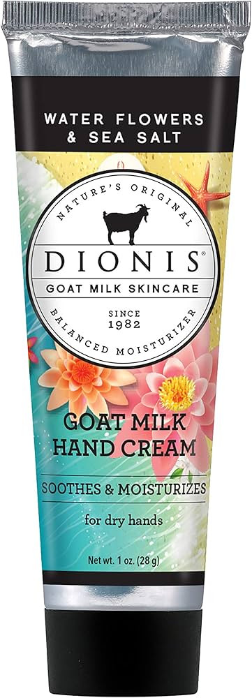Dionis - Goat Milk Skincare Water Flowers and Sea Salt Scented Hand Cream (1 oz) - Made in the US... | Amazon (US)