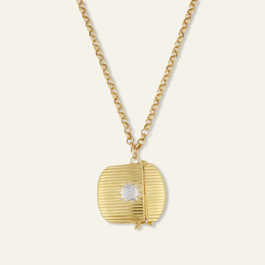 Ribbed Vesta Case Necklace | HART