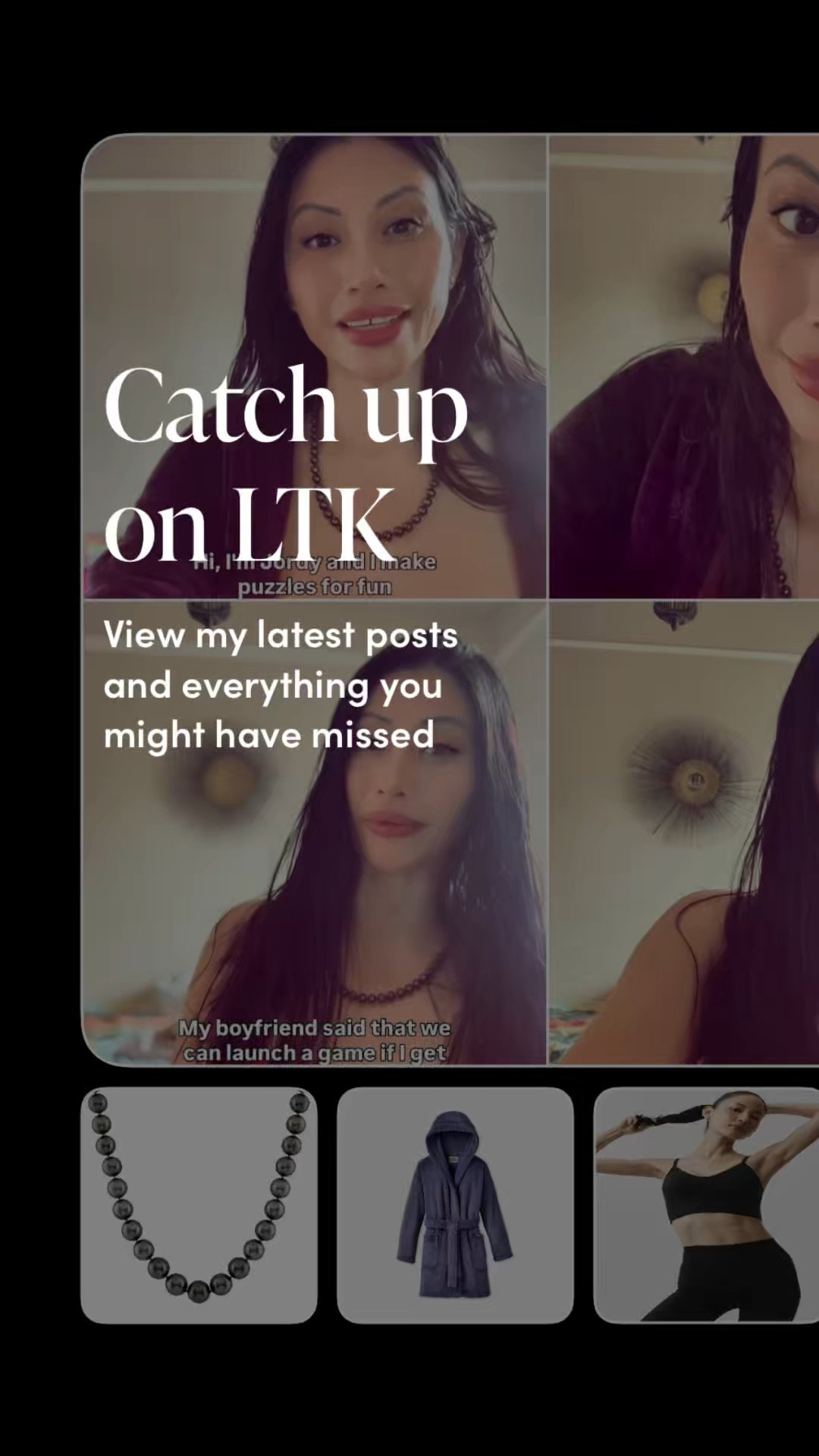 Catch up on everything you missed ✨
All my latest looks, cozy favorites, and everyday essentials are now live on LTK

From soft layers to off-duty sets, this is your easy scroll through what I’m actually wearing and loving right now

Tap to shop, save your favorites, and follow me on LTK so you never miss a post again 🤍

#LTKgrwm #LTKootd #LTKdayinmylife