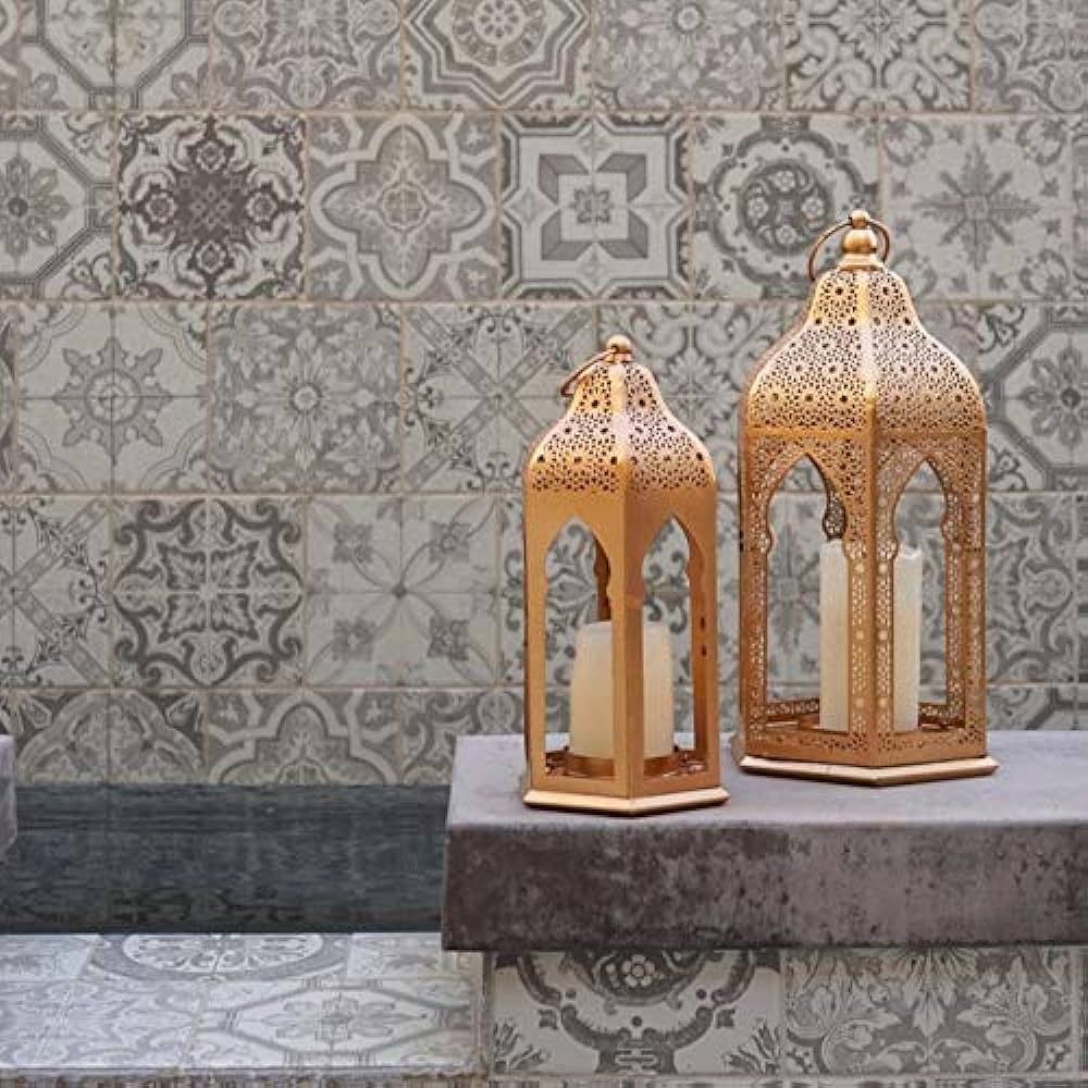 Moroccan Lanterns | Set of 2 | Days of Eid | Amazon (US)