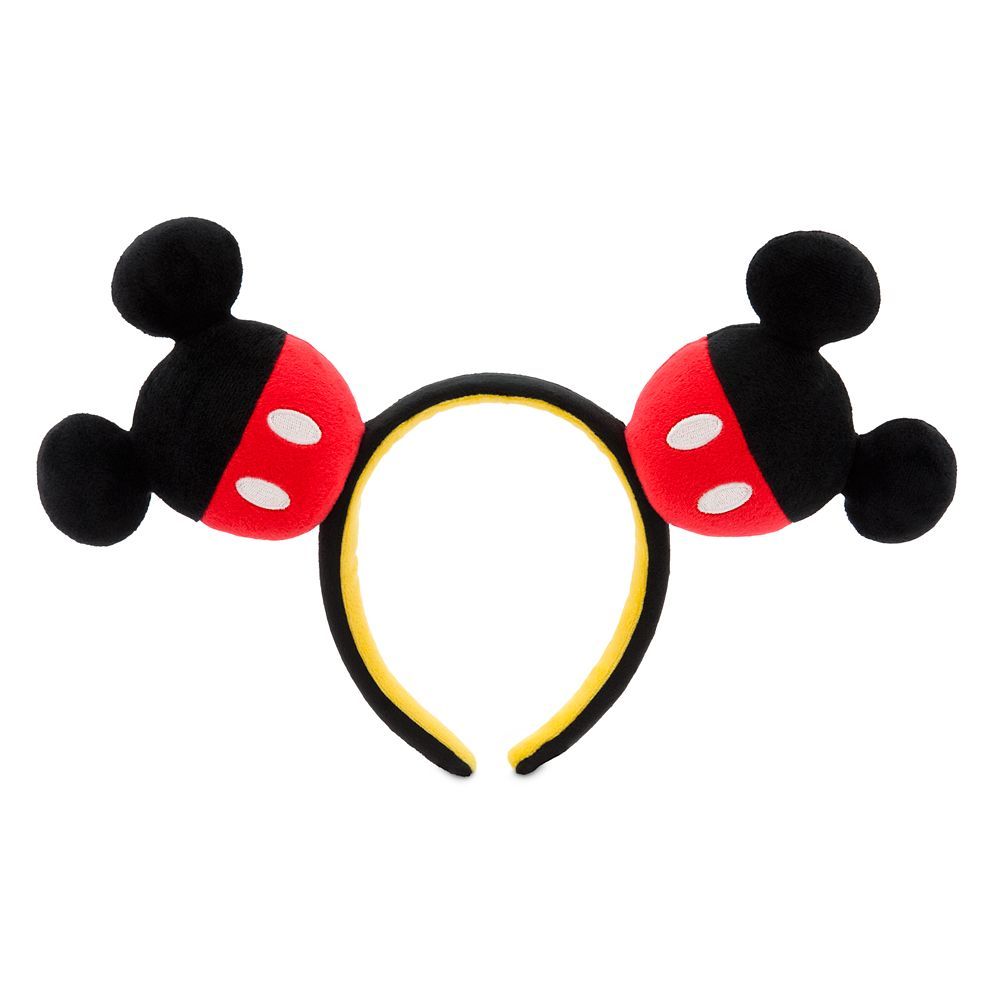Mickey Mouse Plush Icon Ear Headband | Disney Store