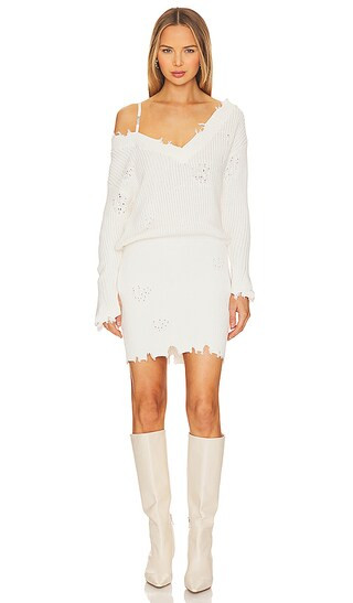 Maude Dress in Winter White | Revolve Clothing (Global)
