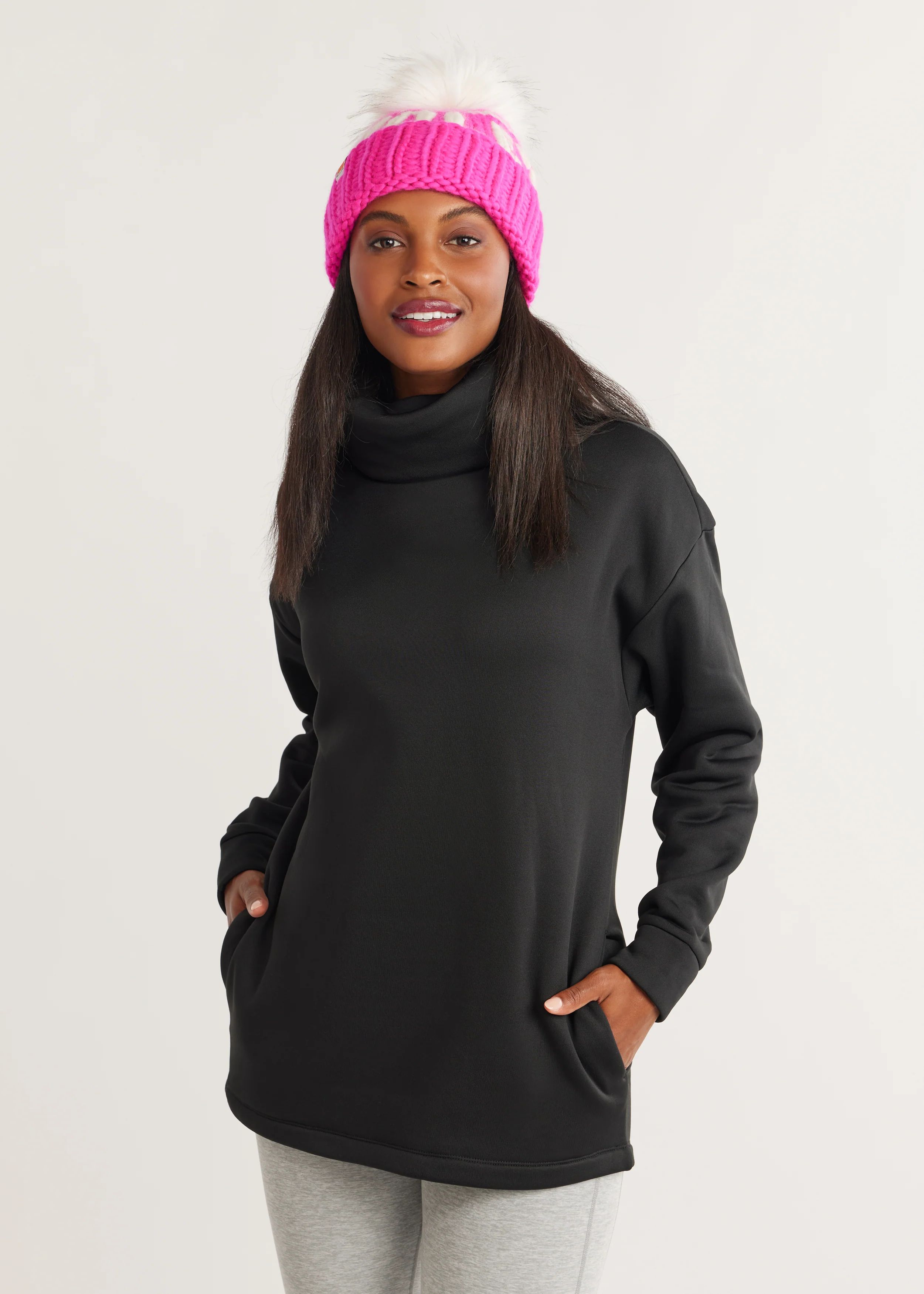 Clover Cocoon in Power Stretch (Black) | Dudley Stephens