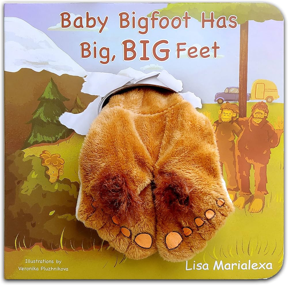 Baby Bigfoot Has Big, BIG Feet (Finger Puppet Book for Baby, Toddler, Board Book) | Amazon (US)