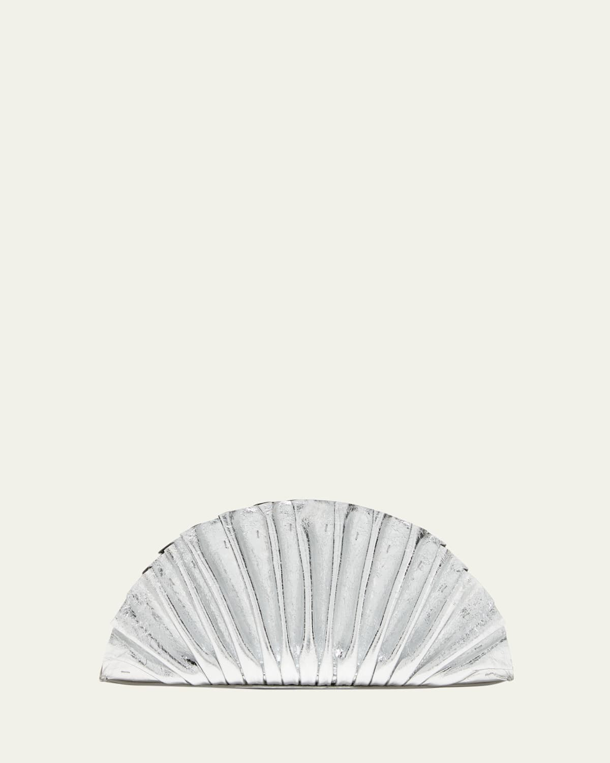 Nala Mini Shell Metallic Clutch Bag | Bergdorf Goodman