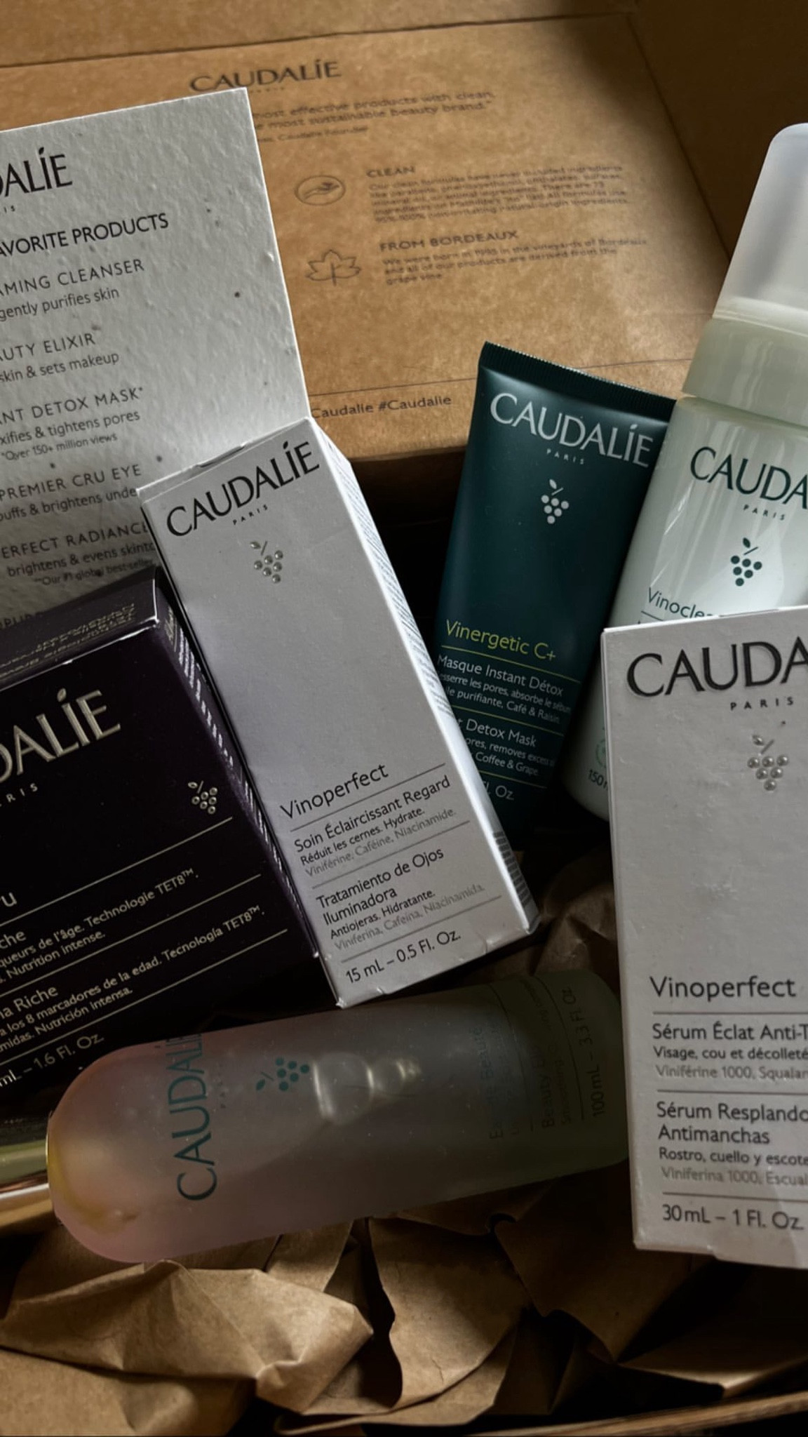 Shop my caudalíe beauty picks! 🤍🤍 Was sooo excited to receive these as PR- i’ve been the biggest fan of caudalíe for as long as I could remember 🥰

Items mentioned: caudalíe glow face mist, vinoperfect dark spot treatment, dark circle brightening eye cream, detox mask, caudalíe moisturizer, vinoclean gentle foam cleanser 🛀

#LTKBeauty #LTKFindsUnder100