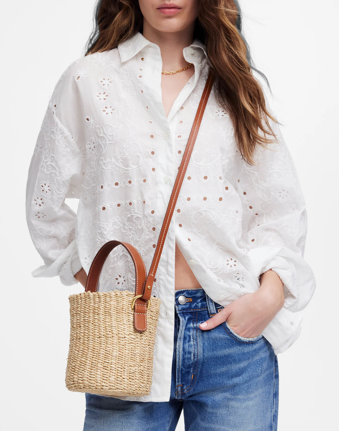 The Mini Basket Bag | Madewell