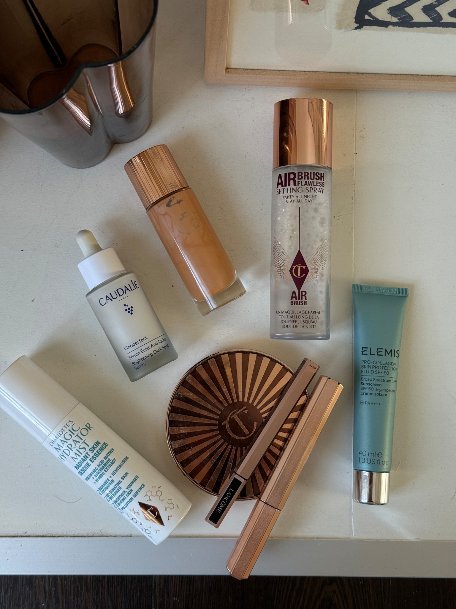 My absolute go-tos for any race weekend so my face is hydrated and my makeup stays put all day — restocking with the Sephora friends and family sale.

Elemis marine collagen SPF, Charlotte Tilbury flawless filter foundation, Charlotte Tilbury magic hydration mist, Charlotte Tilbury cream bronzer, Charlotte Tilbury airbrush flawless setting spray, Caudalie vino perfect serum, Lancôme lash idole mascara and eyeliner 

9/5/2025

#LTKSaleAlert #LTKStyleTip #LTKBeauty