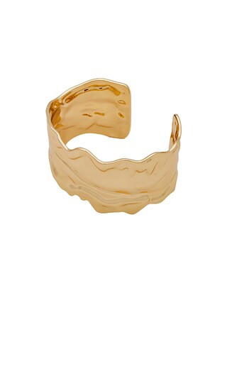 Beck Cuff in Gold | Revolve Clothing (Global)
