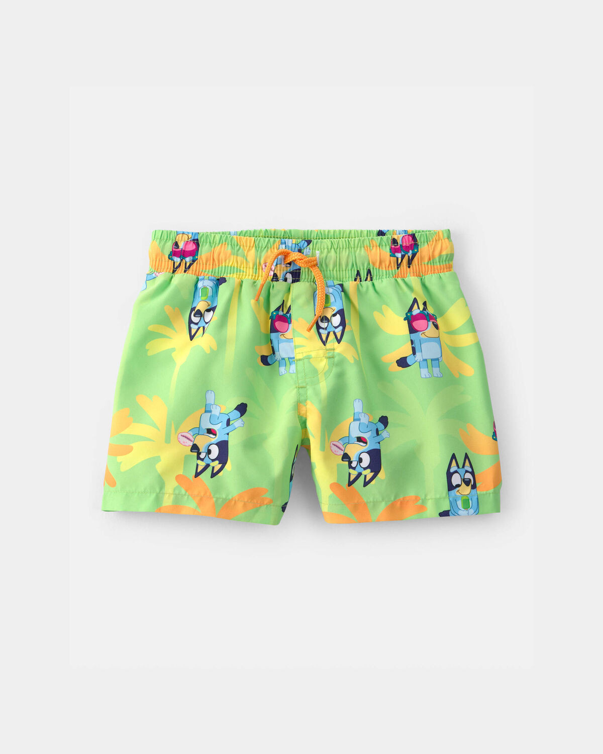 Toddler Boy Bluey™ Swim Trunks - Green | Carter's Inc