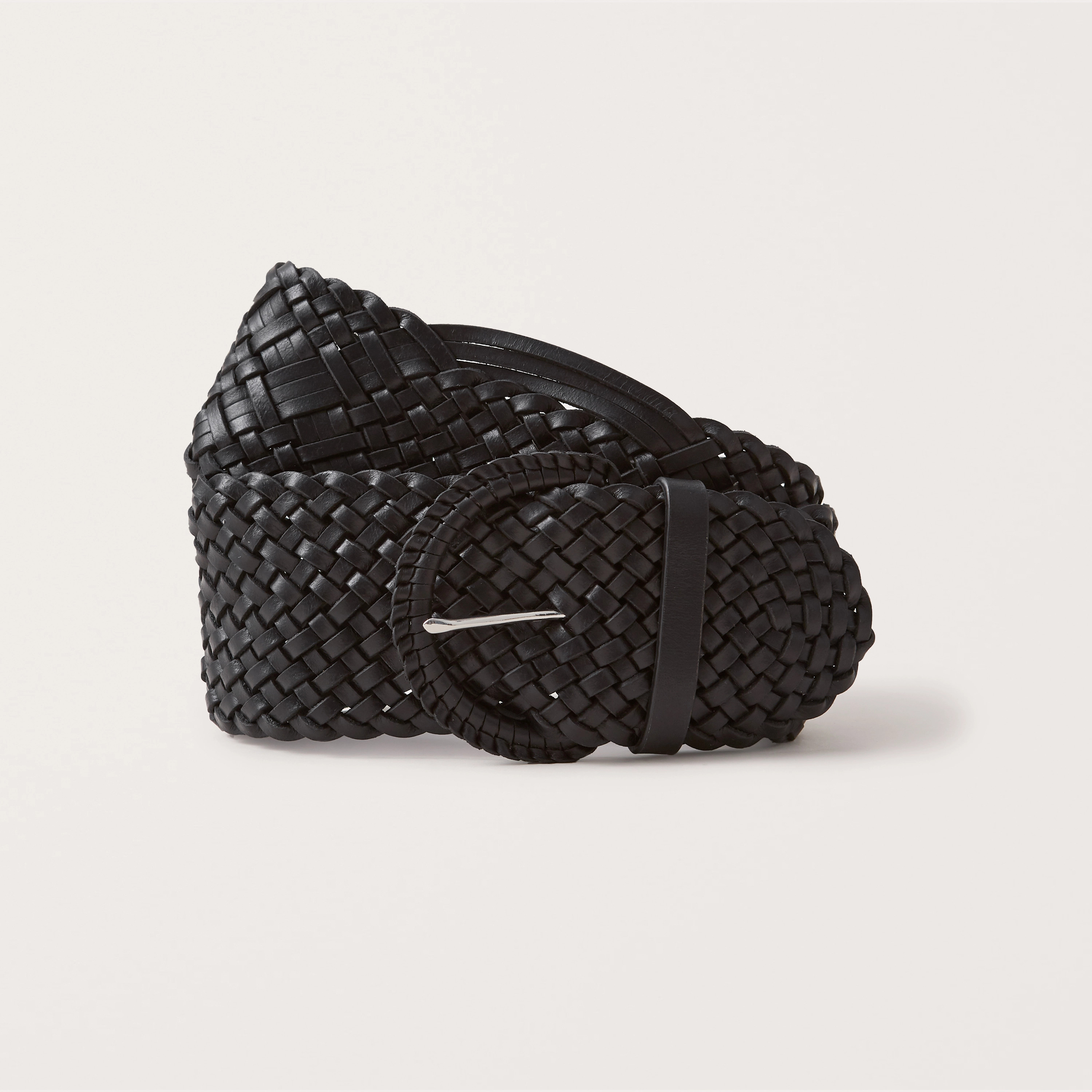 Wide Woven Belt | Abercrombie & Fitch (US)