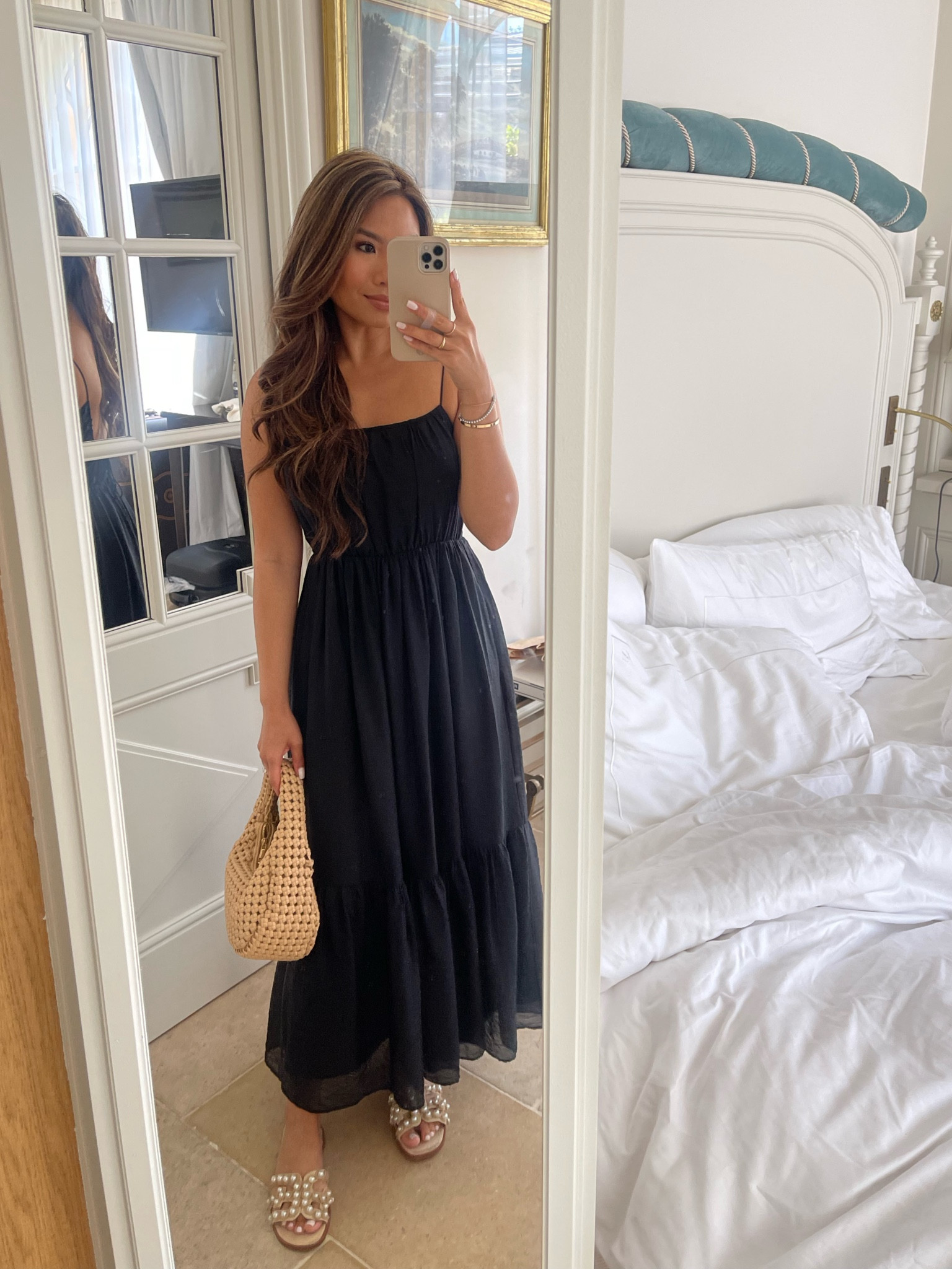 beeson river maxi dress Swan River Daisy Print Berry Maxi Dress:
