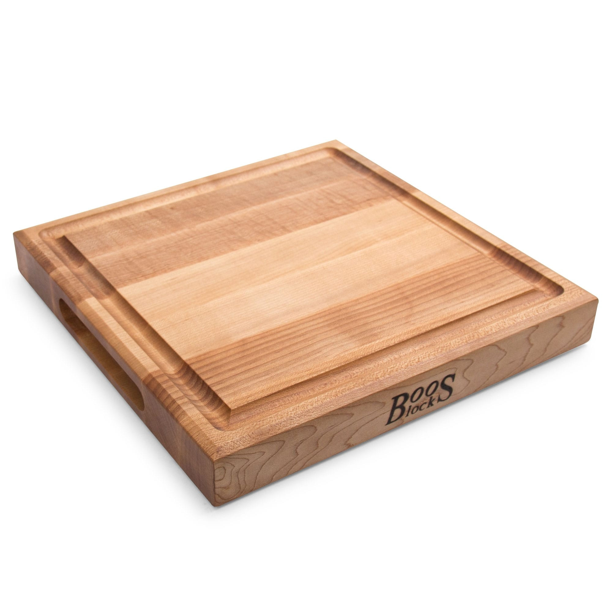 John Boos Block 12x12" Square Cutting/Carving Board w/ Juice Groove, Maple Wood - 8 | Bed Bath & Beyond