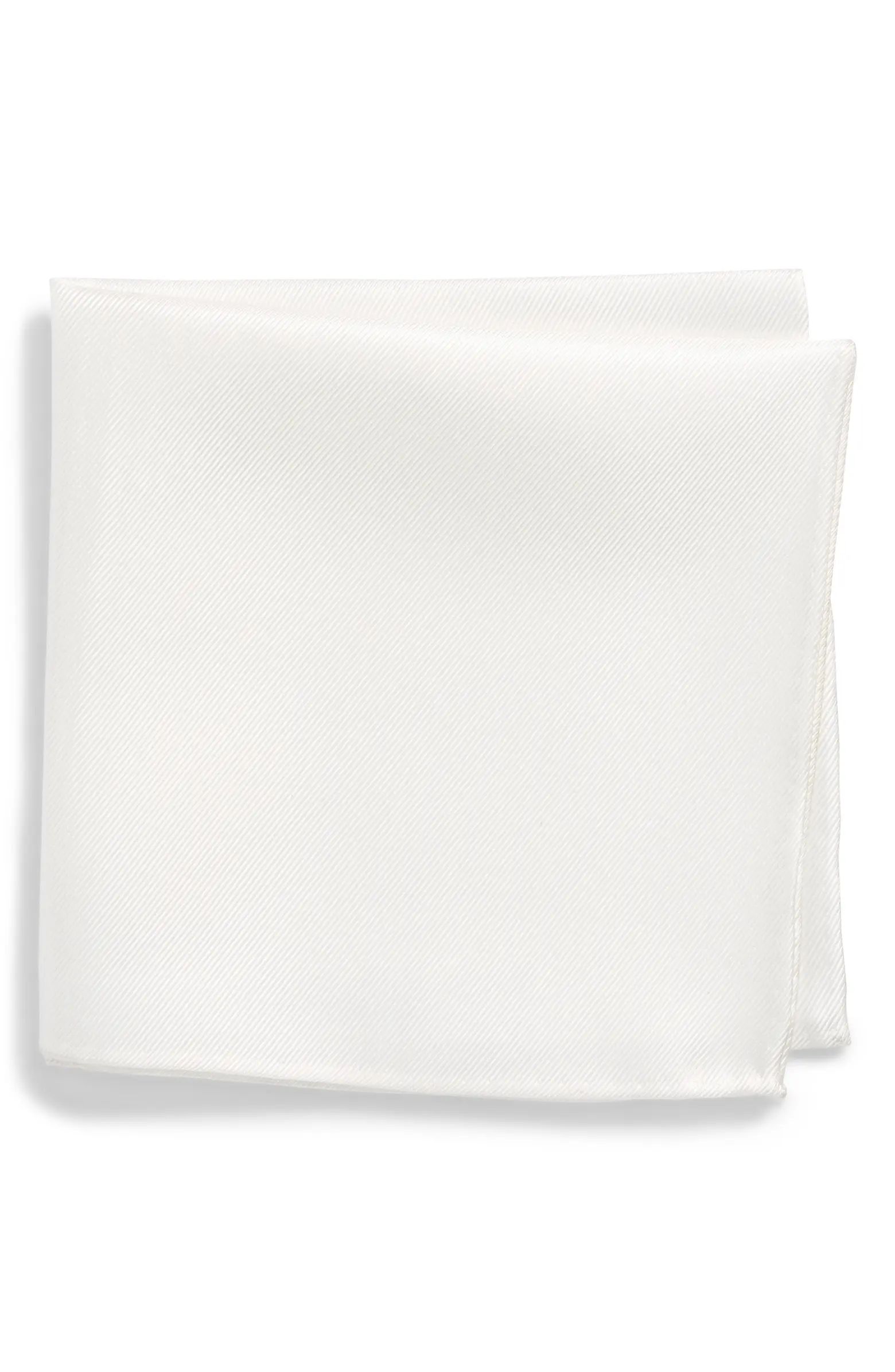 Nordstrom King Twill Silk Pocket Square | Nordstrom | Nordstrom