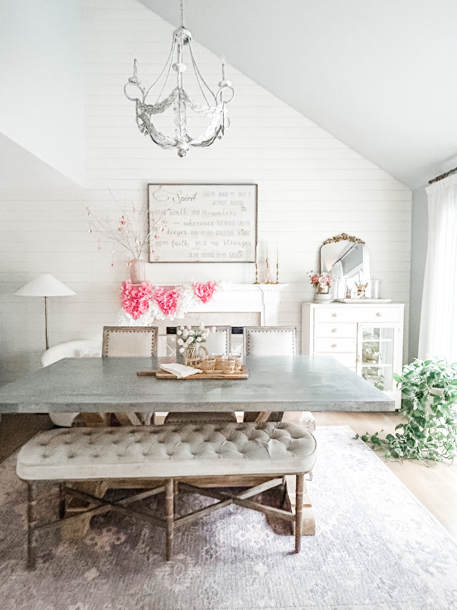 Dining Room Decor, Valentine’s Day Mantel Decor, Brass Floor Lamp, Studio McGee Floor Lamp, Dining room Area Rug, farmhouse chandelier, zinc top dining table, upholstered bench, taper candle holders, Ornate Gold Beveled Mirror., gold wall mirror, swivel barrel chair, Amazon drapes, Pinch Pleat Curtains, Curtain Clips, Faux Linen Curtains. Off white curtains. Amazon, Target Decor.

#LTKhome #LTKFind #LTKstyletip