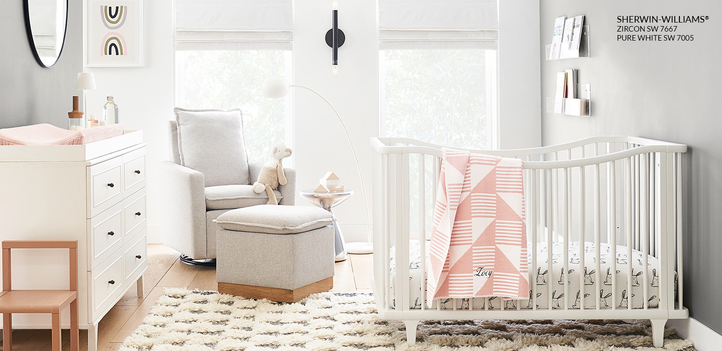Dawson Scoop Convertible Crib | Pottery Barn Kids