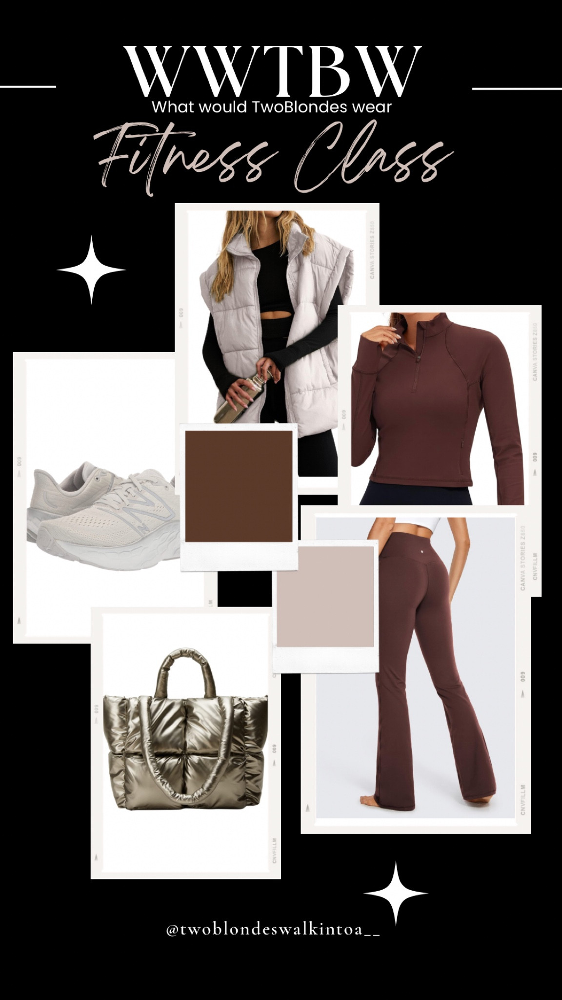 WTW to group fitness class! ✨Amazon!