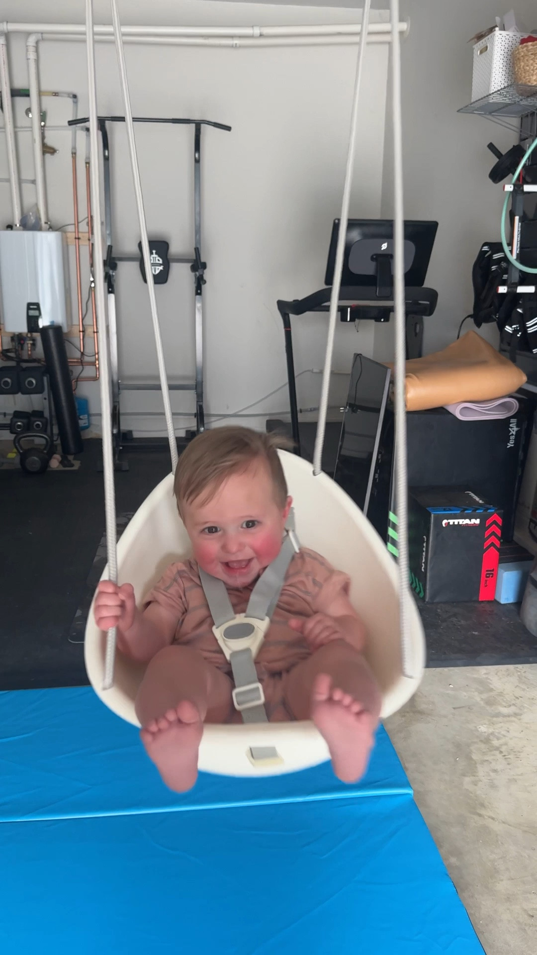 Garage swings our kids are LOVING!

These would be great in a playroom too!

#LTKBaby #LTKHome #LTKFamily