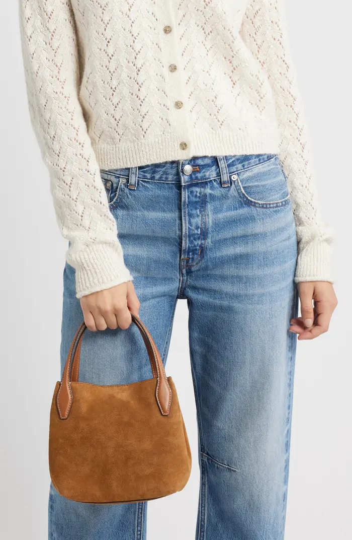 Madewell The Mini Suede Shopper Tote | Nordstrom | Nordstrom