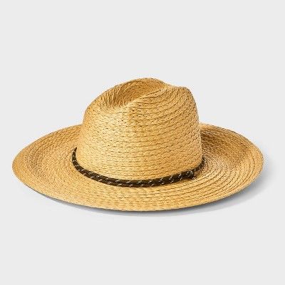Men's Paper Straw Lifeguard Panama Hat - Goodfellow & Co™ Beige | Target