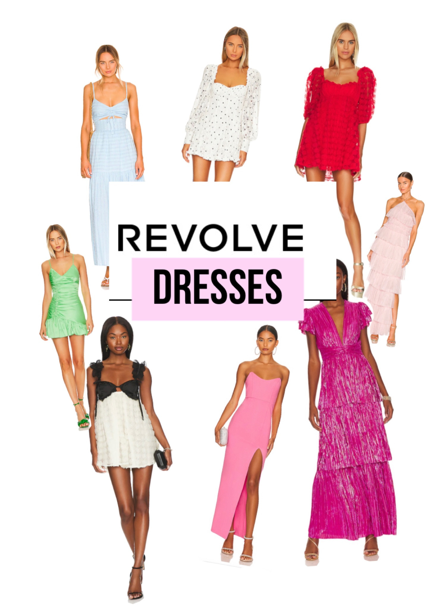 Dresses from Revolve 

#LTKGiftGuide #LTKSeasonal #LTKHoliday