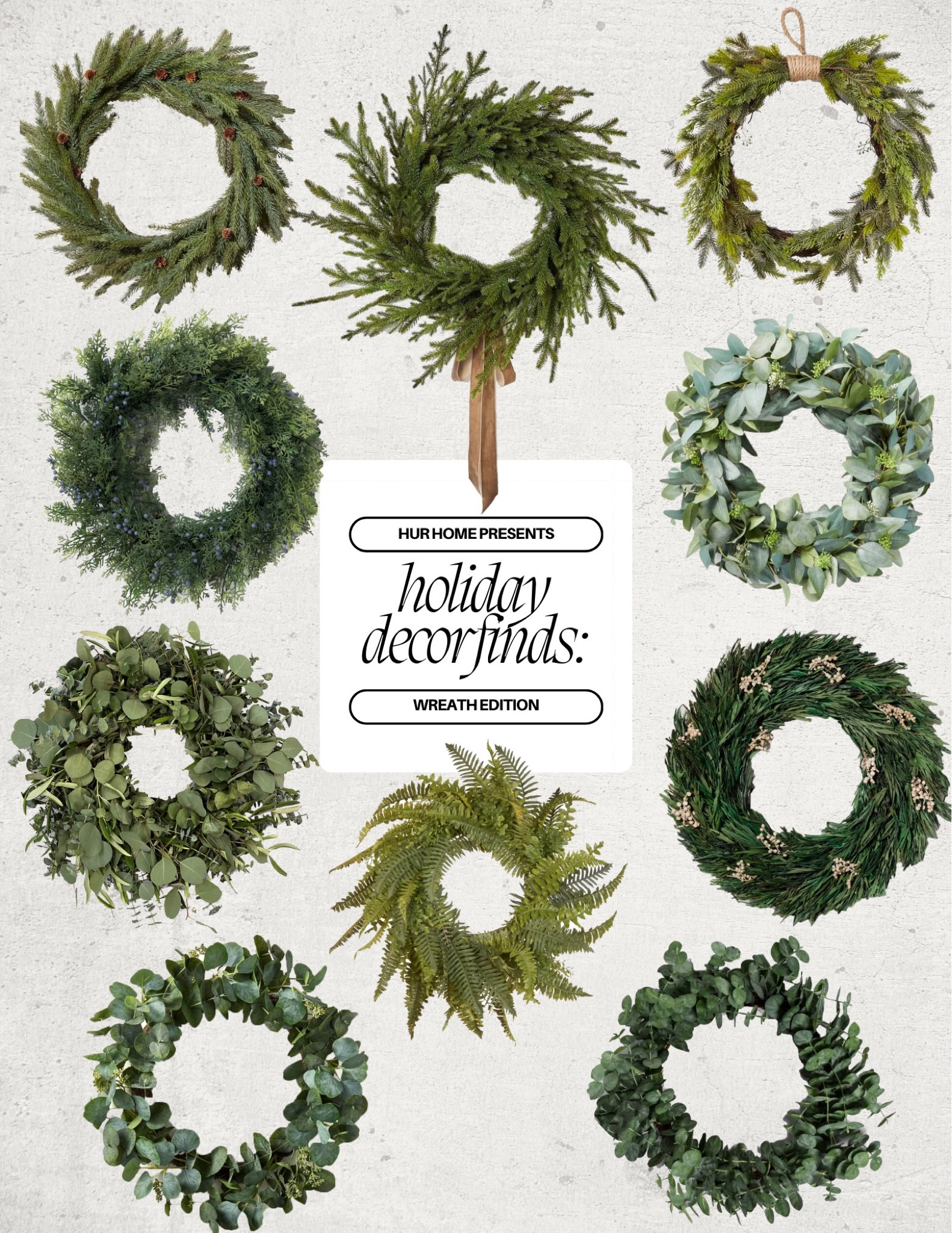 Holiday wreath finds 

#LTKHoliday #LTKSeasonal #LTKhome