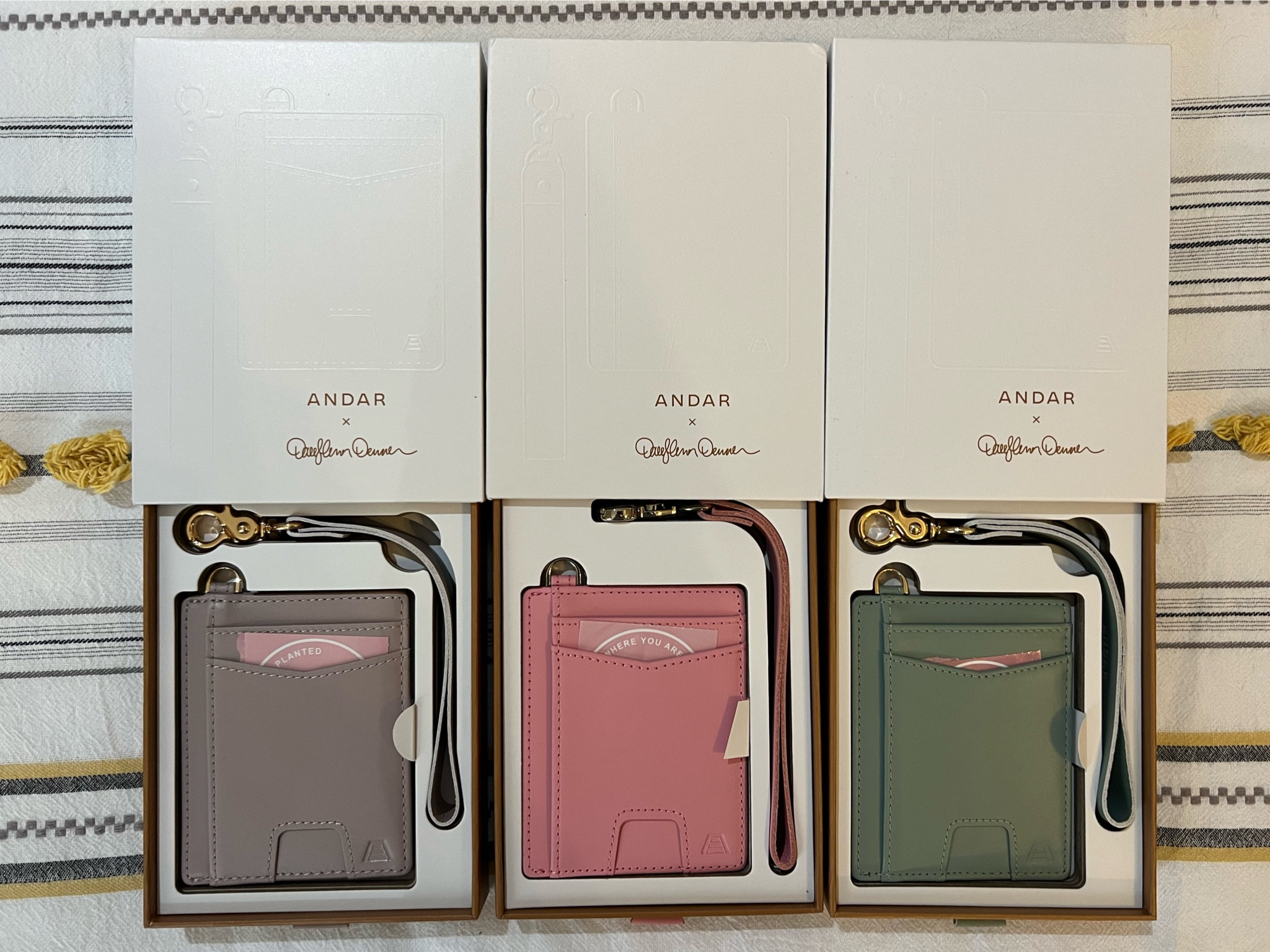 Andar Denner wallets in the colors Lilac 💜, peony 💗, and cove 💚

#LTKSeasonal #LTKFindsUnder50 #LTKGiftGuide