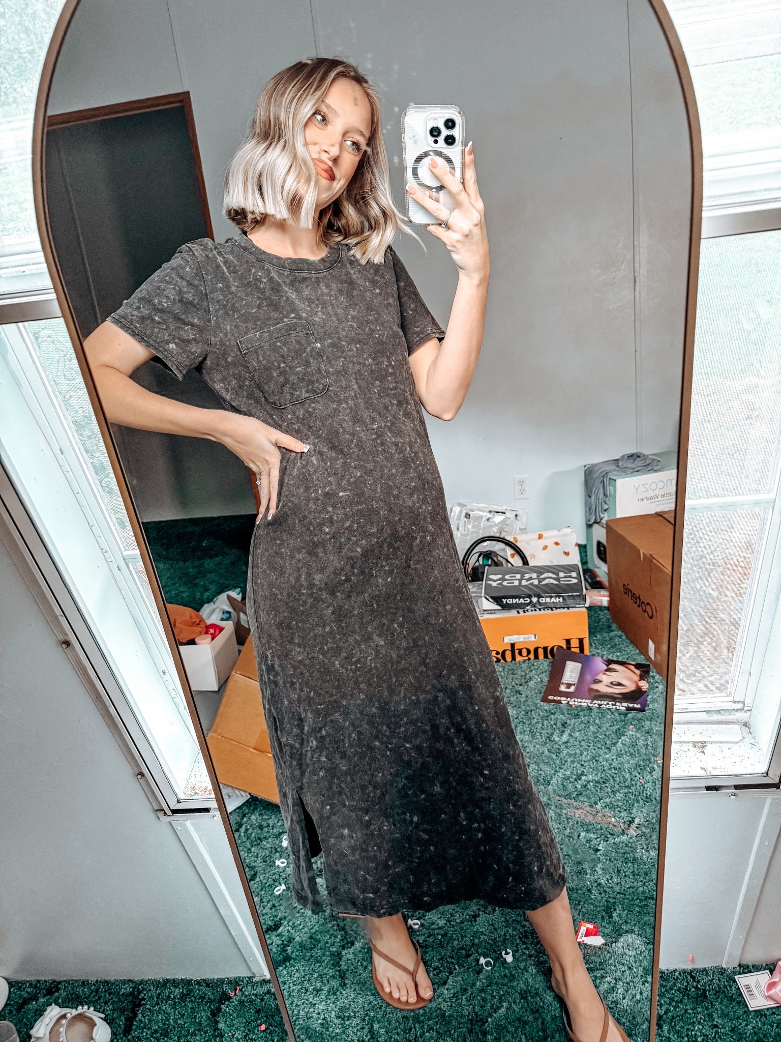 The cutest tshirt dress🖤

#LTKFindsUnder50 #LTKFamily #LTKBump