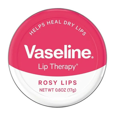 Vaseline Lip Therapy Lip Balm Tin Rosy Lips 0.6 oz | Walmart (US)