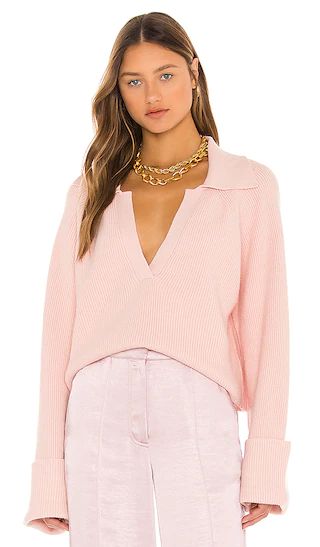 Harvey Pullover in Blush Pink | Revolve Clothing (Global)