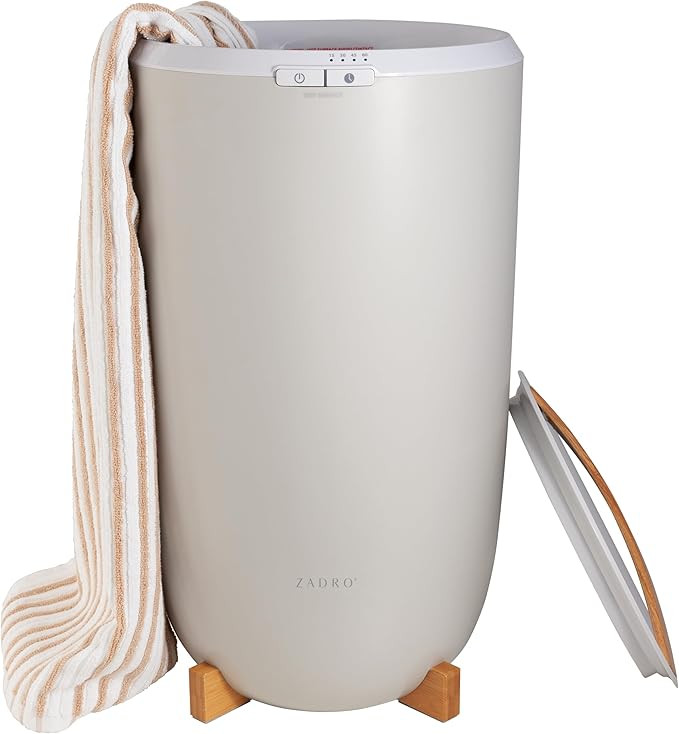 Zadro TWB Towel Warmer, Large | 20L | 12" Dia. x 21" Tall, Gray | Amazon (US)