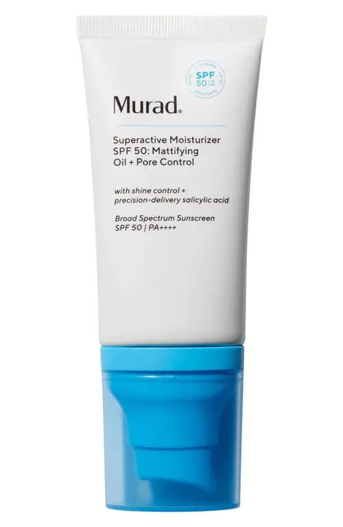 Murad® Superactive Moisturizer SPF 50: Mattifying Oil + Pore Control at Nordstrom, Size 1.7 Oz | Nordstrom
