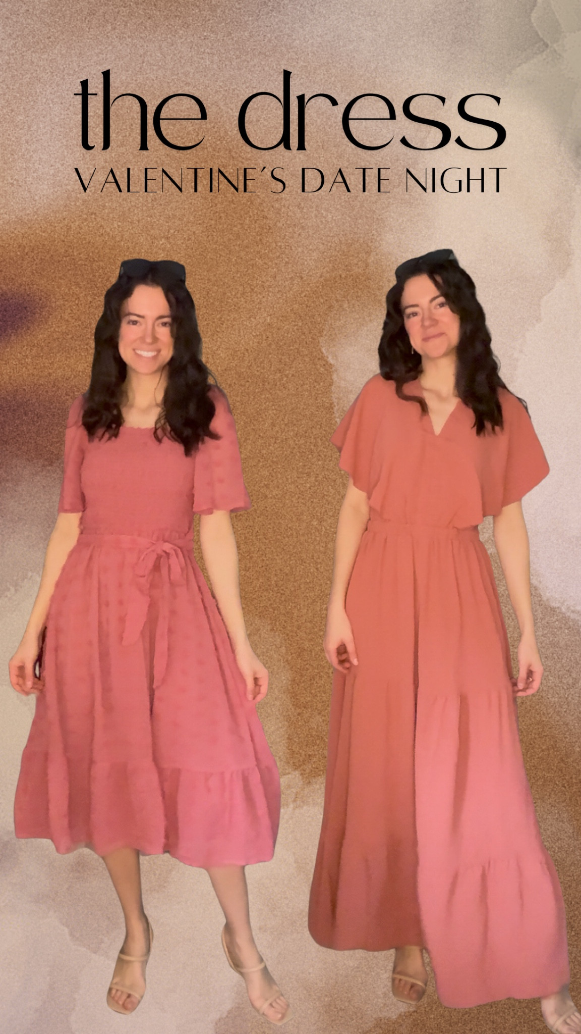 Whether you’re celebrating Valentine’s Day in chilly weather or soaking up the sun somewhere warm, these two pink dresses are perfect for the occasion!

The first is a romantic midi dress with a smocked bust and a flattering tie-waist detail. I’ve paired it with a stunning jewel-tone trench coat for an elegant touch.

The second is a boho-chic maxi dress featuring flutter sleeves, a delicate tie-back, and a flowy tiered skirt—perfect for a dreamy, effortless look.

How are you spending Valentine’s Day? Let me know in the comments! ⬇️

#ValentinesDayOutfit #PinkDressVibes #RomanticStyle #BohoChicFashion #WinterToSpringStyle

Valentine’s Day outfit, pink dress outfit ideas, romantic midi dress, boho maxi dress, stylish Valentine’s Day looks.

#LTKParties #LTKPetite #LTKFindsUnder50