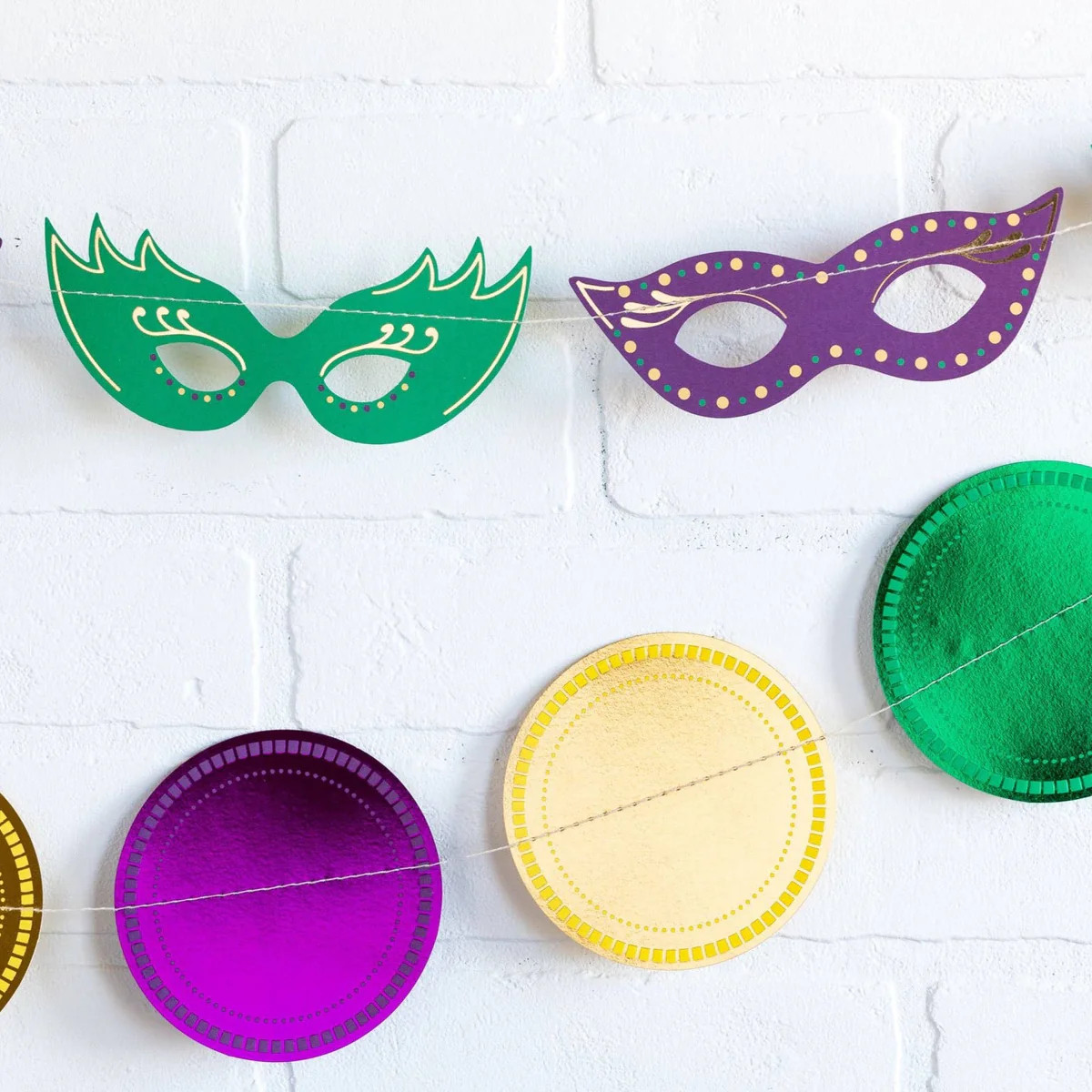 Mardi Gras Mask Banner | Get Gatherings