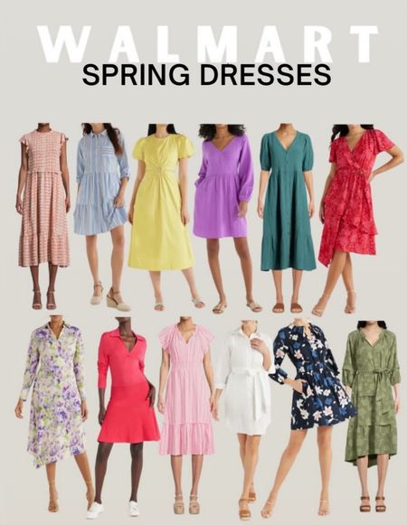 Walmart spring dresses 

#LTKstyletip #LTKmidsize #LTKfindsunder50