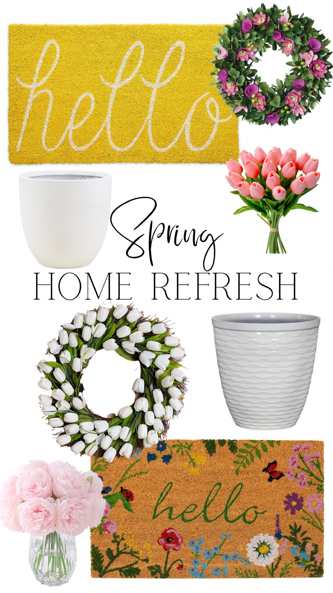 We are loving these bright home decor accessories to welcome Spring! 

#LTKhome #LTKSale #LTKSeasonal