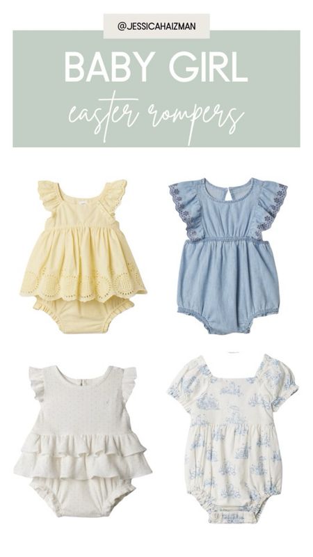These rompers are 40% off and would be PERFECT for Easter!! 

#LTKbaby #LTKSeasonal #LTKSpringSale
