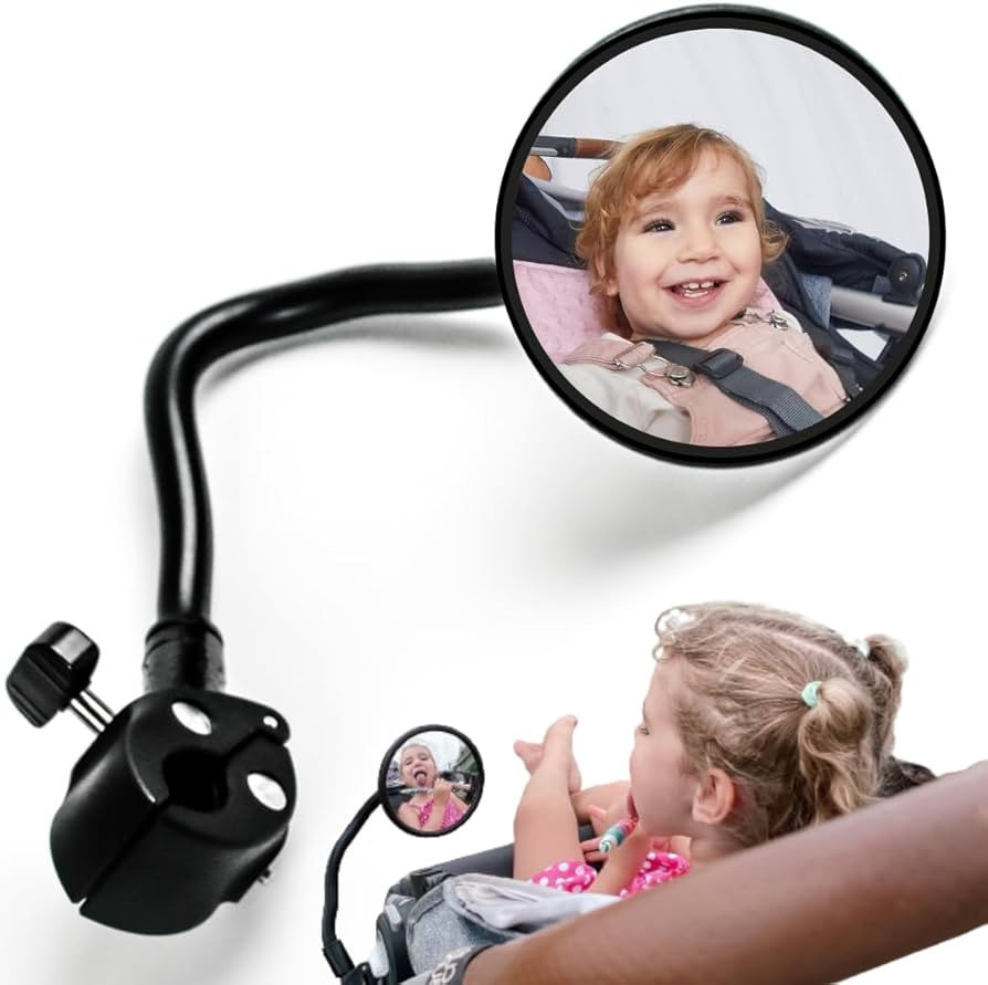 Looky Lou Stroller Mirror - See Your Baby's Face on Stroller Walks. Stroller Accessories to Conne... | Amazon (US)