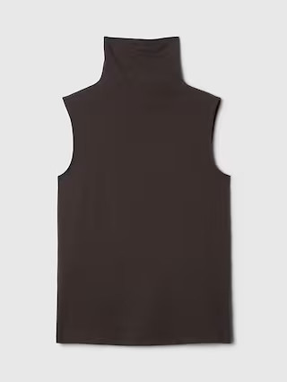 Featherweight Turtleneck Tank Top | Gap (US)