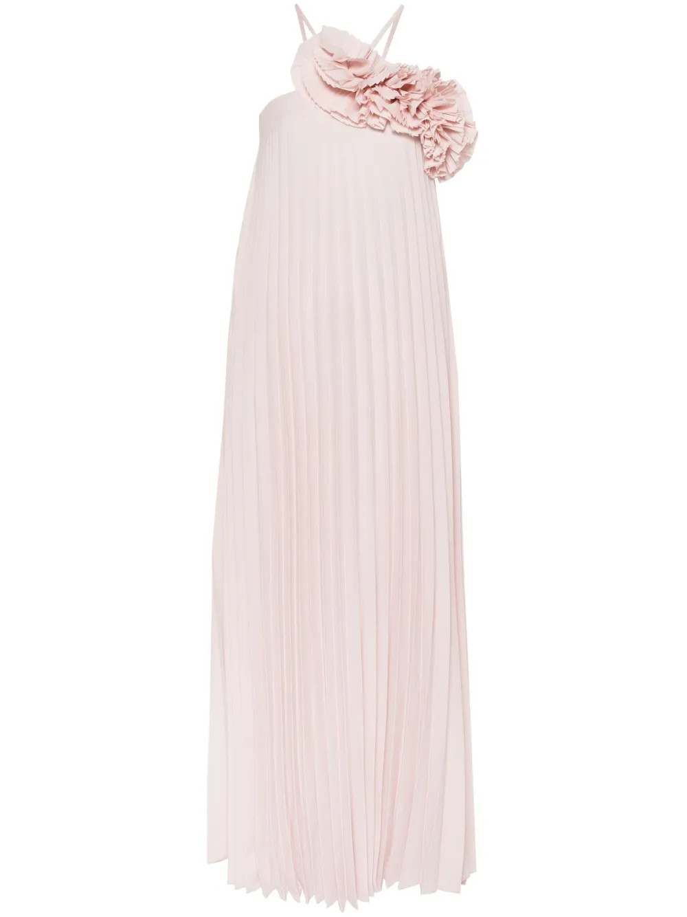 P.A.R.O.S.H. Plissé Crepe Maxi Dress - Farfetch | Farfetch Global