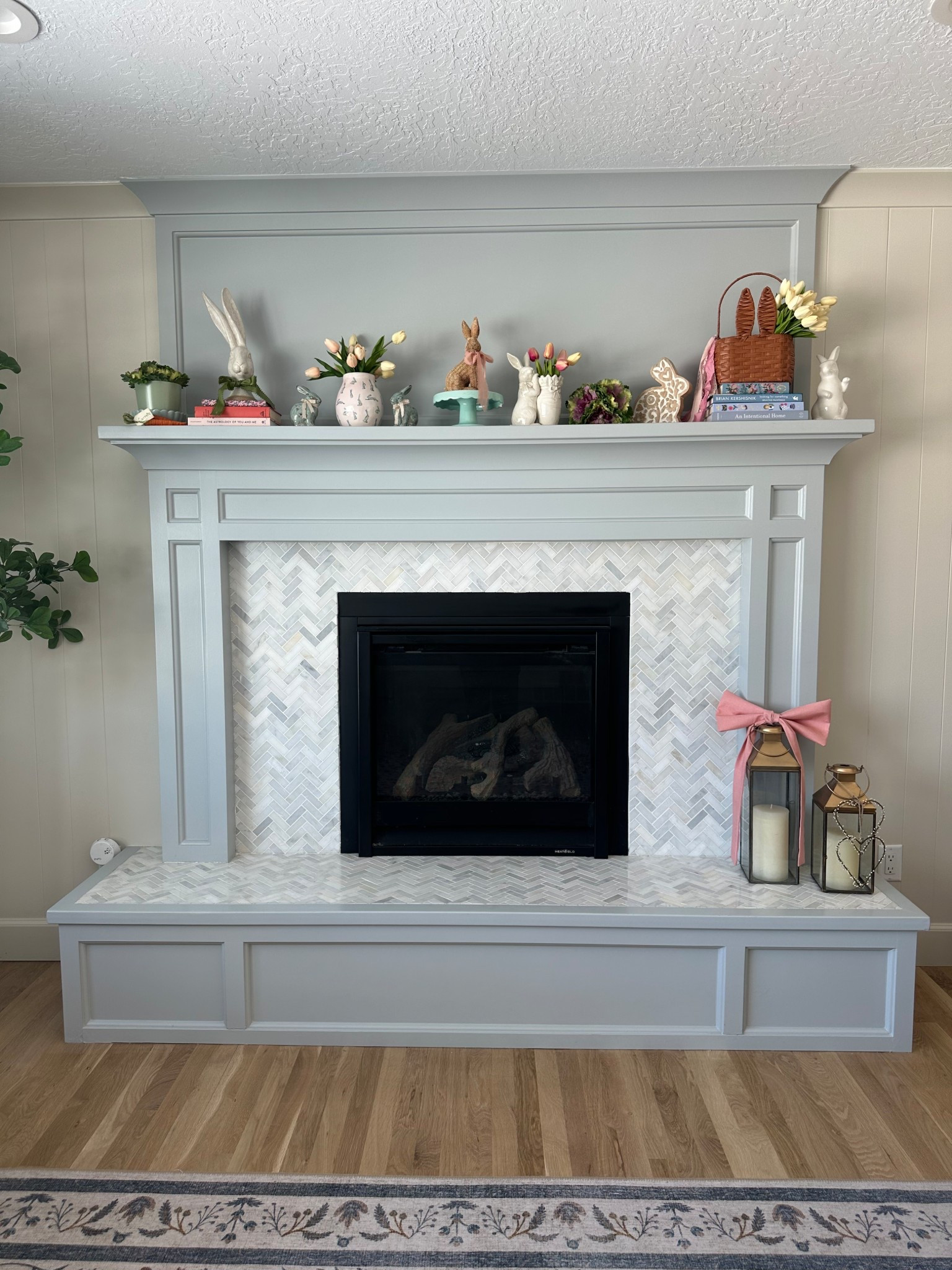 Our spring mantel  

#LTKHome #LTKFamily #LTKSeasonal