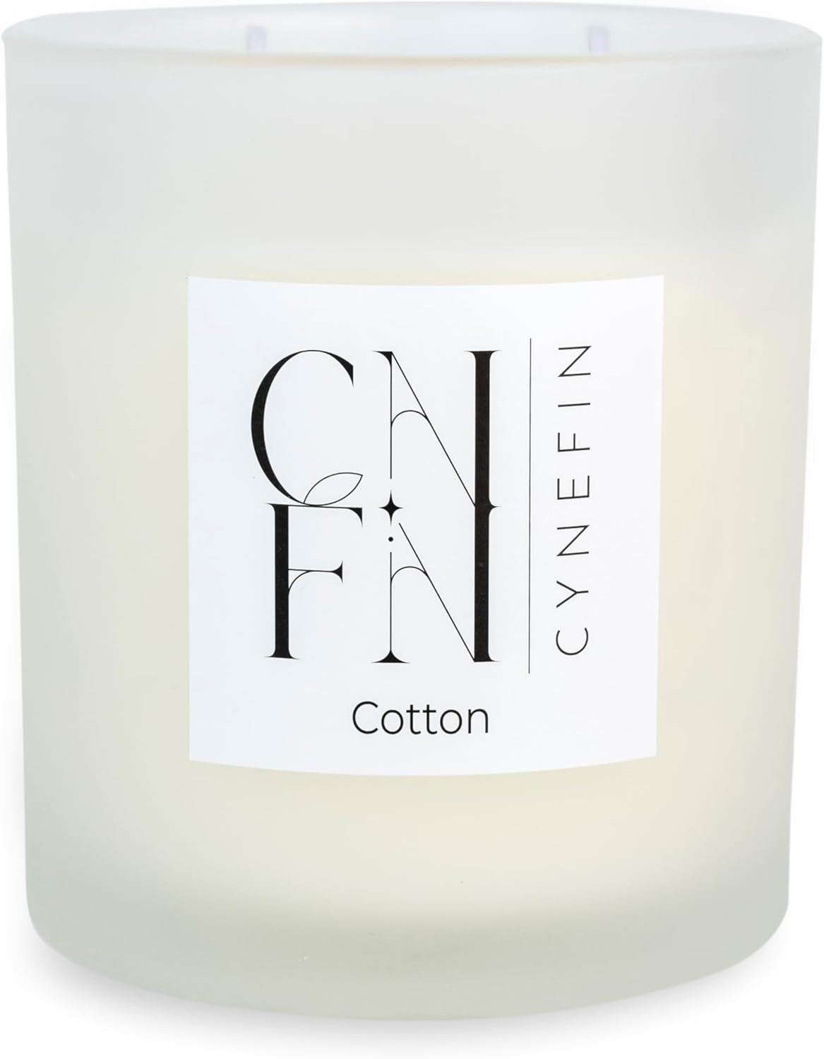 Fresh Linen Cotton Scented Candle - Made with 100% Coconut Wax - Long Burning Candles - 40 Hrs - ... | Amazon (US)