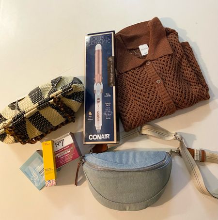 Today’s #targethaul ~ from some of my skincare basics that I was just about out of, to a new curling iron for my shorter hair, a cute crochet cardi and two fabulous little bags. 

#target #bumbag #slingbag #denimbag #strawbag #skincare #skincarebasics #over50skincare

#LTKitbag #LTKfindsunder50 #LTKbeauty
