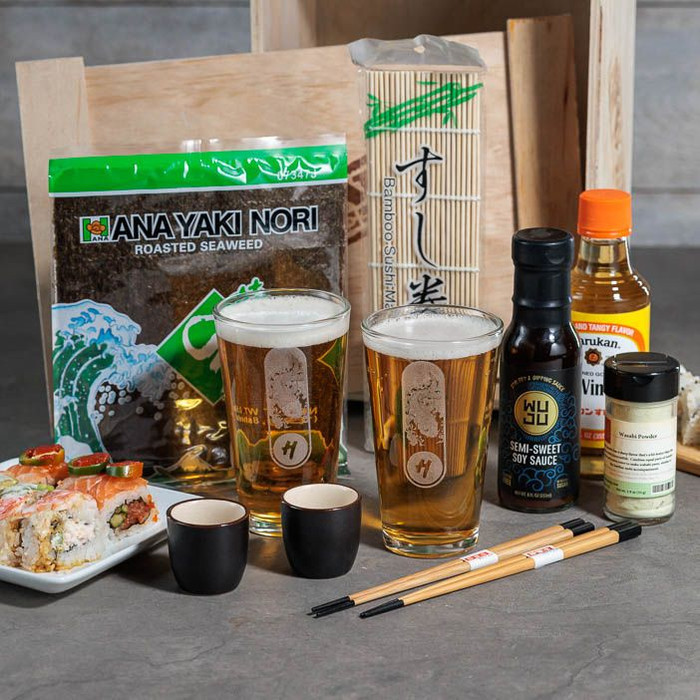 Sushi and Sake Crate | Man Crates
